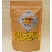 Heriyan 100% Raw Pure Beeswax Pastilles(Granules), Triple Filtered Yellow (500G)