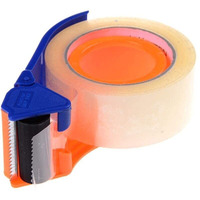 Dezzy 2 Inch Plastic Handy Packaging Tape Dispenser, Packaging Tape Cutter Machine, Packaging Boxes Roll Roller Cutter Parcel Cartoon Sealer, Packing Tool (Blue)