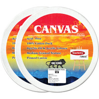 Variety Canvas Round Canvas Panel [10 Inch ] Artist Grade 5Oz Primed Triple Layer (10") Pack Of 2