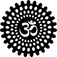 Aps Art Plus Store Beautiful Om Design Wall Hanging, Om Showpiece For Home Entrance, Om Design Wooden Religious Wall Hanging