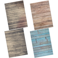 Craftangles Decoupage Paper Pack - Wooden Textures (A4) - 4 Sheets