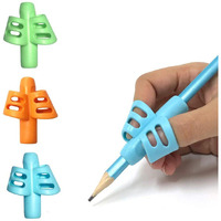 Pencil Grips Koabbit For Kids Hand Writing For Preschool,Writing Aid Grips Trainer Posture Correction,Universal Ergonomic Training Gripper For Righties And Lefties(3Pack)