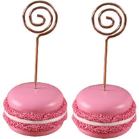 Ez Life Macroon Message Holder - Pink (Pack Of 2)