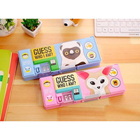 Generic Multipurpose Pencil Box With Built In Sharpener And Led Desk Lamp