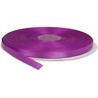 Diy Crafts Polyester Ribbon For Floral Arrangement, Bouquet, And Big Diy Artwork Projects | No Fading Woven Ribbon 1/4 Inches X 50 Yards Double Face Solid Satin Ribbon Roll, Purple