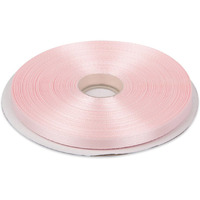 Diy Crafts Polyester Ribbon For Floral Arrangement, Bouquet, And Big Diy Artwork Projects | No Fading Woven Ribbon 1/4 Inches X 50 Yards Double Face Solid Satin Ribbon Roll, Baby Pink