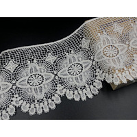 White Lace And Border Material For Pakistani Suits,Saree Lace Border (Size 15.5 Cm) Qty 5 Yard,Used As Trims,Borders,Embroidery Lace,Applique,Fabric Lace,Sewing Supplies,Cotton Lace Work,Dupatta Lace Border Bridal,Diy.