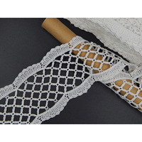 Orient Lace Craft Cotton White Lace And Border Material For Suits, Saree & Dupatta (Size 9 Cm) Qty 5 Meter