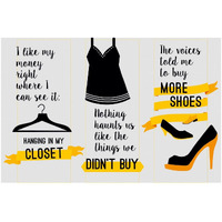 Inephos I Like My Money Funny Poster (Multicolour, 12 X 18 Inch)