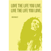 Inephos Bob Marley Inspirational Quote Poster (12 X 18 Inch)