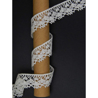 Orient Lace Craft Crochet Lace Croshia 100% Cotton Lace And Crochet Border Material - Used For Trims, Borders, Dresses, Sarees, Lehenga, Suits, Blouses, Dupatta, Chunri Borders, Embroidered Laces, Applique, Fabric Lace, Sewing Supplies, Latkan Laces Hanging Jhallar Tassel Laces Crafts And Home Dcor (Off White, 2.2 Cm, Qty 10 M, Model Crochet -18) Crochet Lace ,Crochia Lace And Border Material Used For Suits,Sarees,Dupatta ,Art And Craft ,Diy Project ,Home Furnishing ,Decoration And Many More