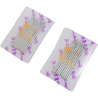 Hookcart 20 Pc Sewing Machine Needles (Size 18 | Dbx1-18/110) Needle Type : Complete Round