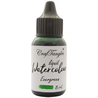 Craftangles Liquid Watercolor (15 Ml) - Evergreen
