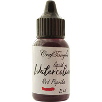 Craftangles Liquid Watercolor (15 Ml) - Red Paprika