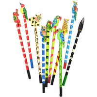 Lakshya Hand Crafted Hand Made Pencil Set Of 10 Pencils With Different Shape And Design A Unique And Luxury Gift For Kids And Loved Ones