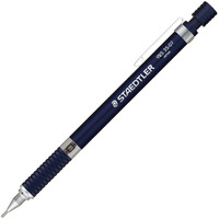 Staedtler Mechanical Pencil 925 35 For Writing, Drawing & Drafting With Blue Metal Barrel In 0.7 Mm With 1 Pack Of Leads