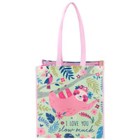 Stephen Joseph Large Recycled Stylish Gift Bags Sloth Featured With Lightweight, Easy To Carry Anywhere, Great Gift To Your Loved One With Double-Sided Designs Bag