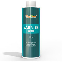 Craftreat Premium Gloss Varnish - 250Ml | Protective Top Coat For Acrylics, Clay, Wood & Canvas Art