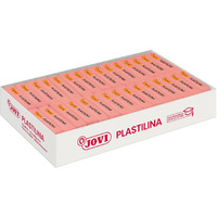Jovi Plastilina Reusable & Non-Drying Modeling Clay; 30, Peach