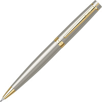Scrikss 0.7Mm Mechanical Lead Pen Pencil Satin Brass Body Gold Plated Trims Twist Mechanism Honour 38 Series Modern And Elegant Pen Ideal For Gifting Using In Office Home