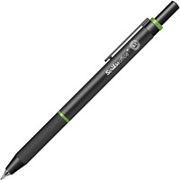Scrikss 0.5Mm Cute Mechanical Clutch Lead Pen Pencil Black | Twist Series | Green Penpencil | Eraser Included