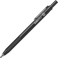 Scrikss 2.0Mm Cute Mechanical Clutch Lead Pen Pencil Black | Twist Series | Black Penpencil | Mini Removable Sharpener