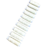 Hookcart Nylon Yarn Beading Thread  160 Meter Roll, Pack Of 10 | Thin & Strong Thread For Jewelry Making & Crafts
