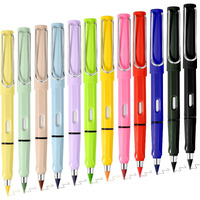 Amazon Brand - Umi Colored Pencils 12Pc, Everlasting Color Pencil With Eraser