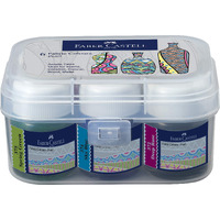 Faber-Castell 6 Fabric Colours Pearl