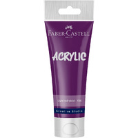 Faber-Castell Creative Studio Acrylic Tube120Ml-Light Red Violet 135