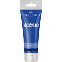 Faber-Castell Creative Studio Acrylic Tube120Ml-Delft Blue 141