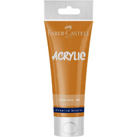 Faber-Castell Creative Studio Acrylic Tube120Ml-Yellow Ochre 183