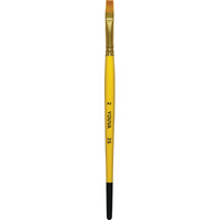 Navneet Youva Brush Synthetic Flat 2 (Pack Of 10) Set Of 10