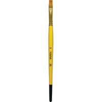 Navneet Youva Brush Synthetic Flat 3(Pack Of 10) Set Of 10