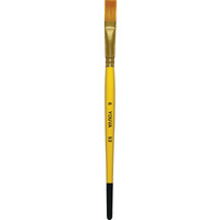 Navneet Youva Brush Synthetic Flat 6 (Pack Of 5) Set Of 5