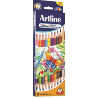 Artline Duo Tri-Art Colour Pencil - Pack Of 10