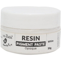 Little Birdie Resin Pigment Opaque - White (50G Bottle) | High Concentration, Vibrant Colors For Epoxy Resin Art, Jewellery, Crafts, And Diy Projects | Long-Lasting, Easy To Use Pigments