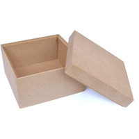 Little Birdie Mdf Base 5.5 Mm Square Box (Approx : W 5.2 X H 3.5 In)