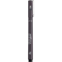 Uniball Pin-200 0.5 Mm Fineliner Drawing Pen | Water & Fade Proof Pigment Ink | Ideal For Technical Drawing, Mandala, Calligraphy, Sketching, Doodle Drawing & Diy Crafts | Dark Grey, Pack Of 1