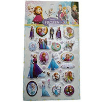 Kcr Paper Frozen Wall Sticker (4.72 X 8.46 Inches, Multicolour)