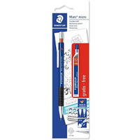 Staedtler Mars Micro 775 0.5 Mm Mechanical Pencil With 1 Pack Lead Tube (Multicolor)