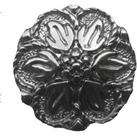 Paushak Boutique Beautiful Black Flower Button (Piece Of 7)