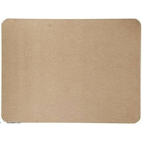 Xsource Wooden Lightweight Drawing Board 17 X 24 Inch 8Mm Thickness A2 Size Drawing Board For Kids Artists Architect Engineering Drawing Students (Plain Brown)