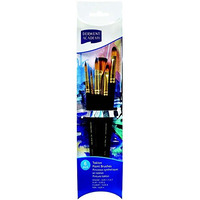 Derwent Academy Taklon Large Brush Set Acetate (Pack Of 6)