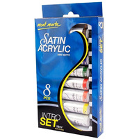 Mont Marte Satin Acrylic Semi Matte Intro Set 8Pce