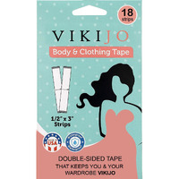 Vikijo Clothing Tape Double Sided Tape For Fashion Clothing & Body Strong For All Skin Tones And Fabric, Waterproof And Bra Tape