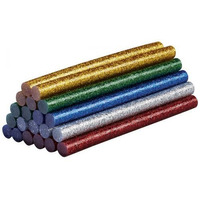 11Mm (Diameter) Hot Melt Glitter Coloured Sparkle Glue Sticks (Assorted) For Glue Gun (20 Glitter Glue Sticks)