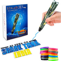 Wol3D Itouch Prime 3D Pen With 20 In 1 5M Filaments For 3D Printing With Speed Control, Advanced Temperature Regulation, Oled Display & Ergonomic Design  Compatible With Variety Of Filaments.
