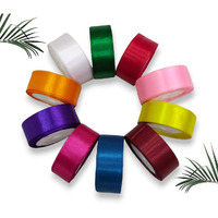 Cubic Satin Ribbons Multicolors |Set Of 5| 5Meters Each