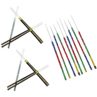 Embroiderymaterial Aari Embroidery Needles Combo Pack For Beading And Embroidery Purpose (Multicolour, Pack Of 20 Pieces)
